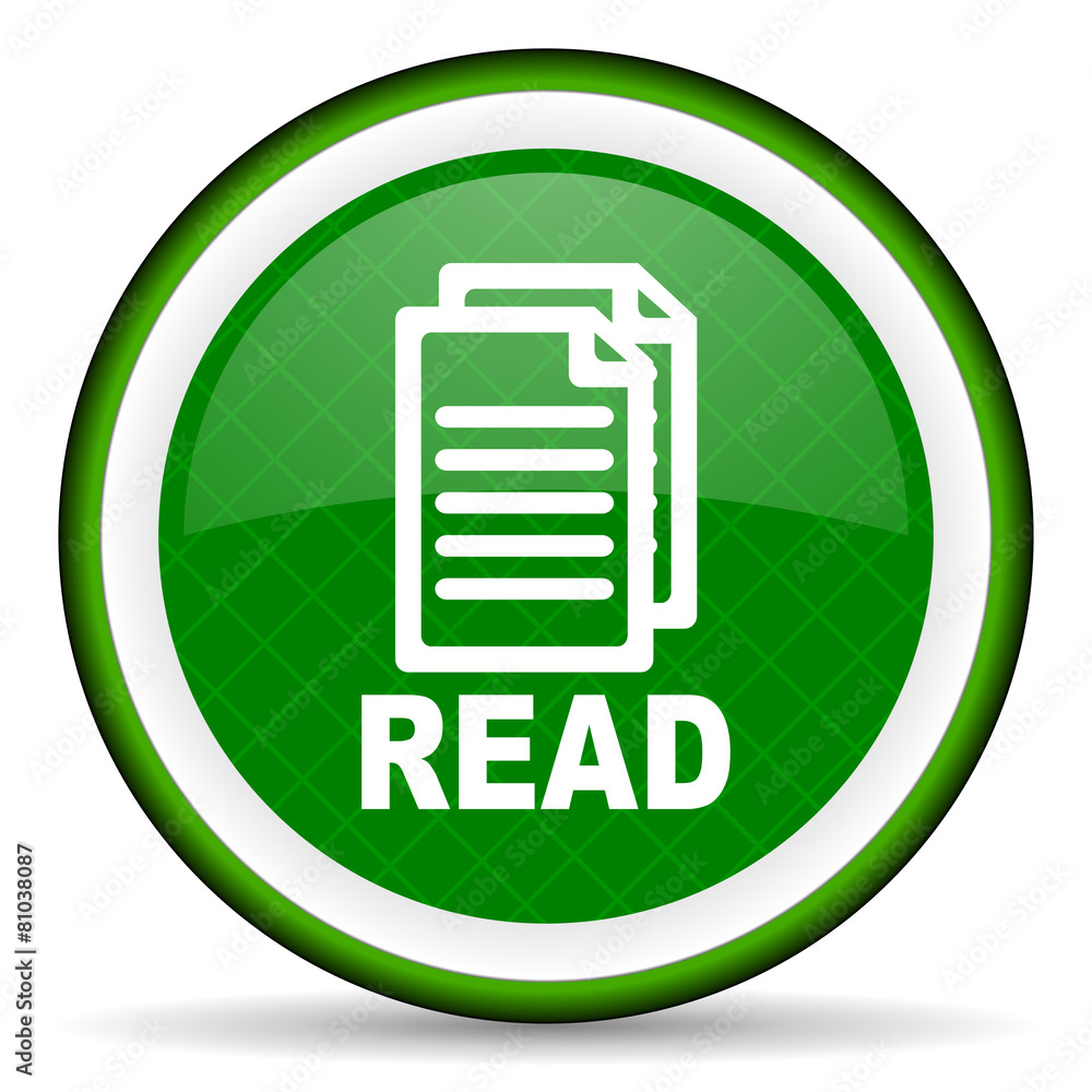 read green icon read green icon