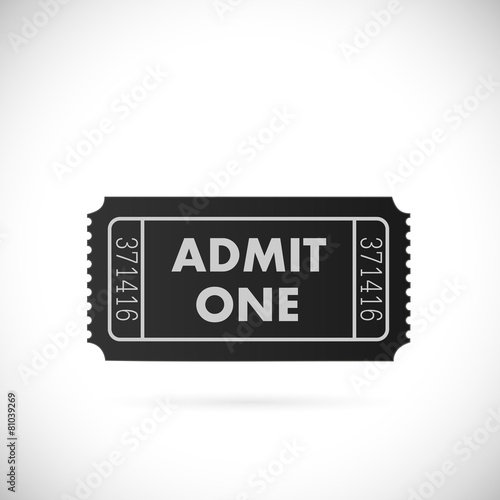 Admit One Ticket