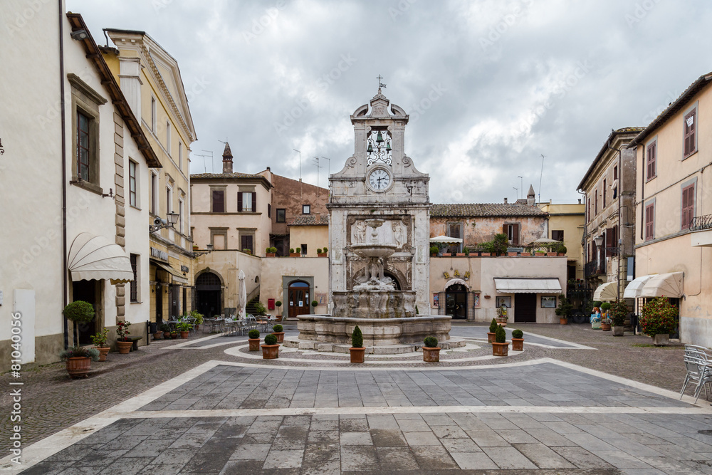 Town square (Piazza del comune) - Sutri - Lazio
