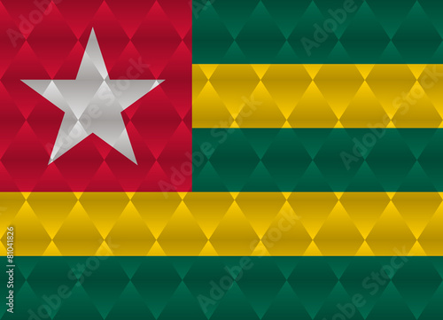 togo low poly flag