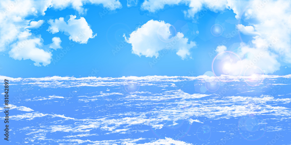 海 空 背景 海 空 背景