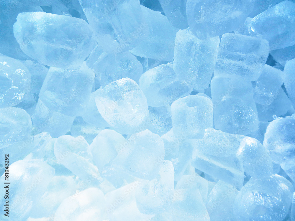 Close-up of glistening ice