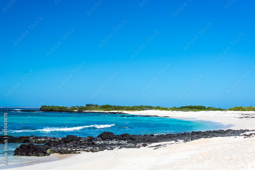 Galapagos White Sand Beach