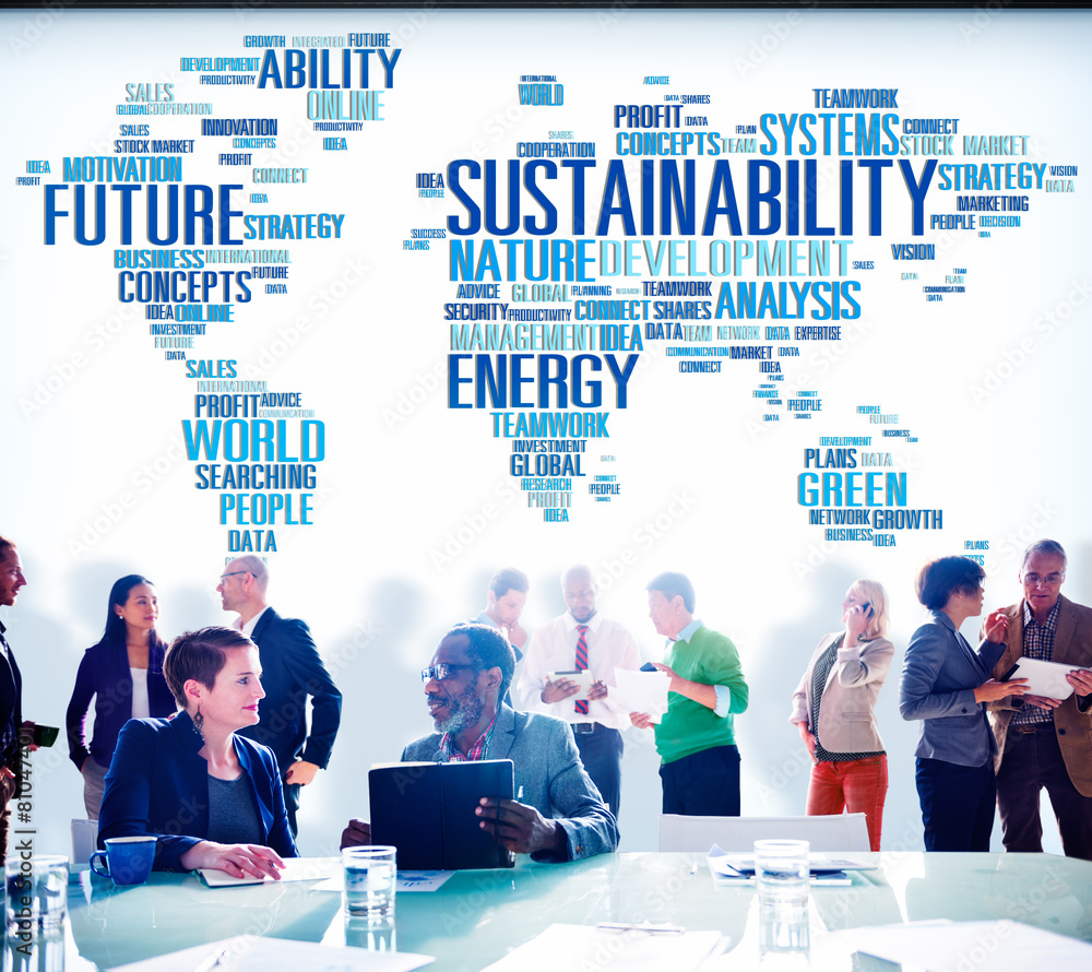 Sustainability Environmental Conservation Ecology Concept Sustainability Environmental Conservation Ecology Concept