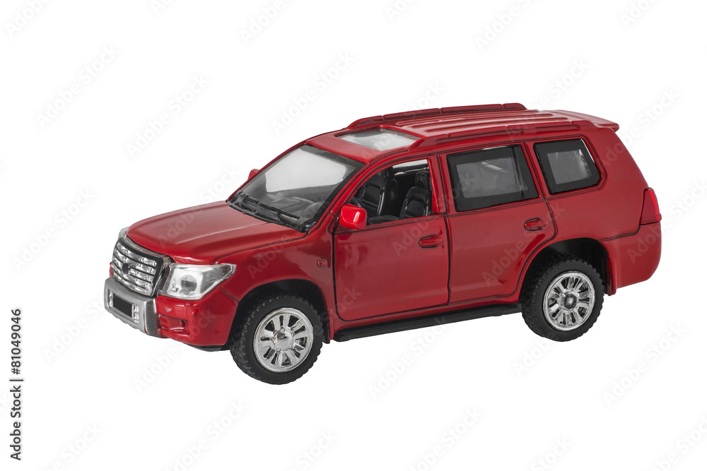 Obraz premium Toy model of the car