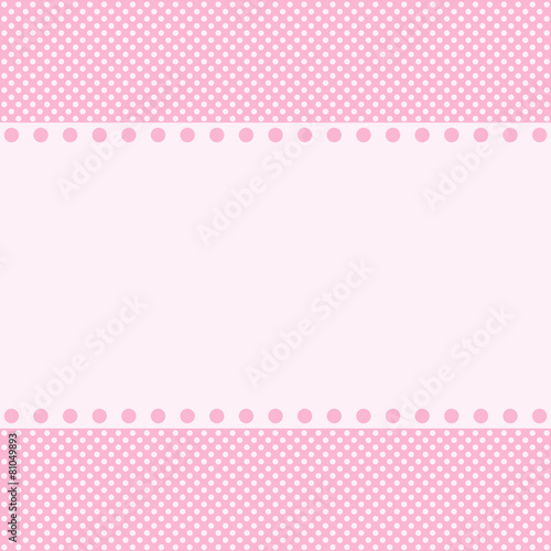 Pink Invitation card design