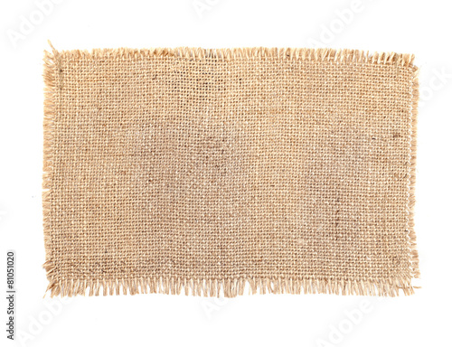 Texture of sack. Burlap background texture - Stock Image