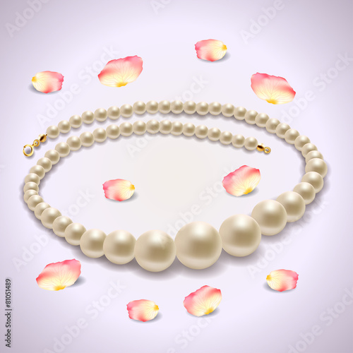 necklace of pearls