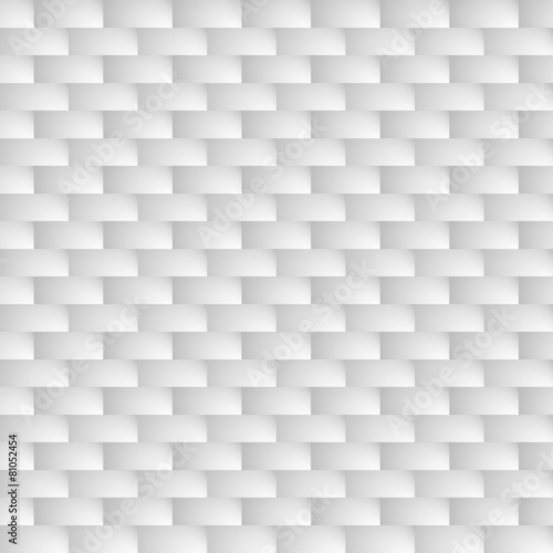 Seamless pattern. White background in the form of bricks.