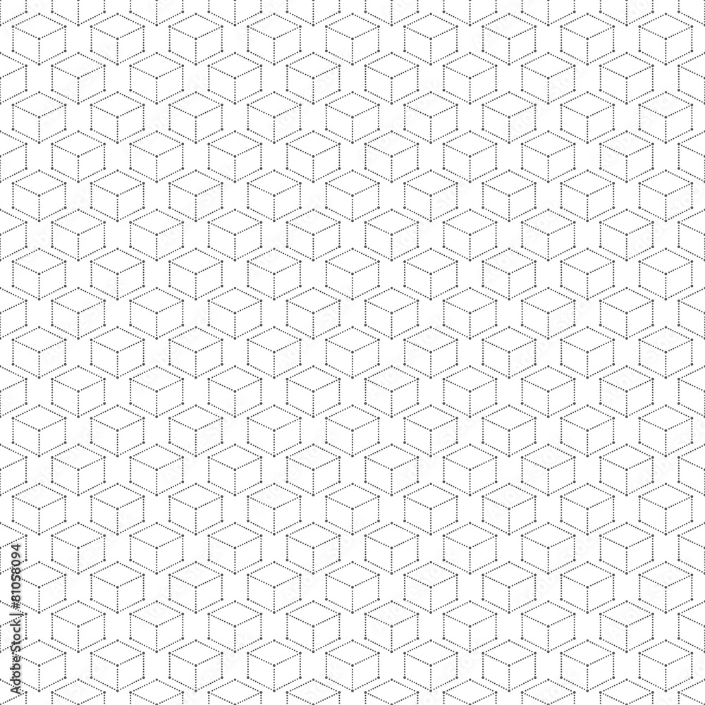 Seamless Modern Abstract Geometric Pattern Dot With Rhombuses Seamless Modern Abstract Geometric Pattern Dot With Rhombuses
