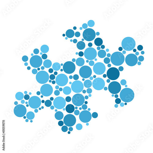 SOLUTIONS icon (ideas questions and answers jigsaw piece)