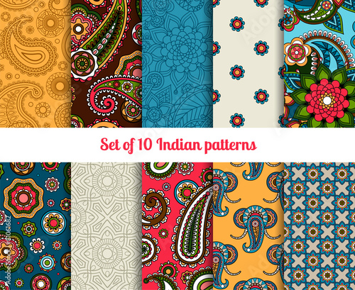 Indian pattern set