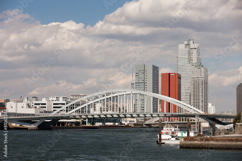 隅田川と築地大橋