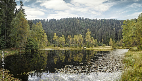 Ellbachsee, Karsee mitten im Schwarzwald photo