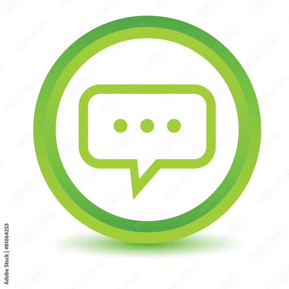 Green Talk icon Green Talk icon