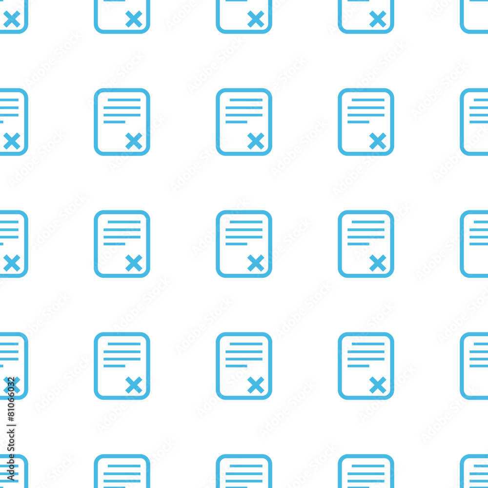 Unique Bad document seamless pattern Unique Bad document seamless pattern