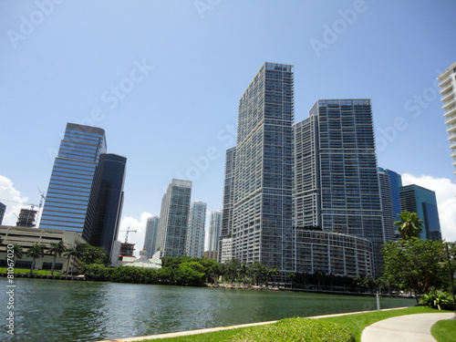 Building of Biscayne Bay - Miami  Floride - USA