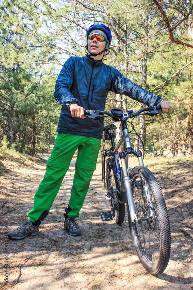 Obraz premium Travel by bike