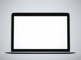 Modern glossy laptop