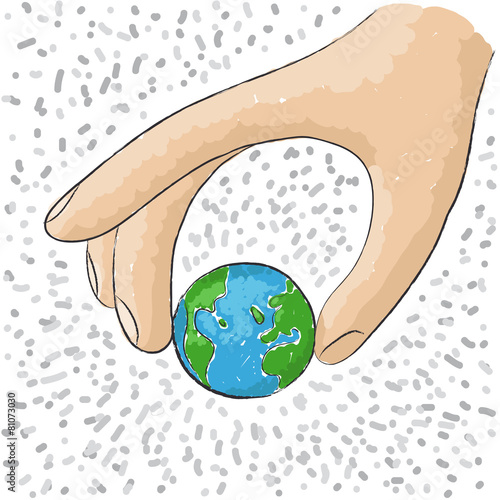 world in hand