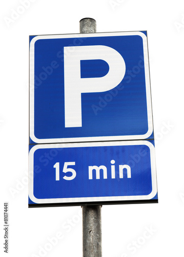 Parkering 15 minuter