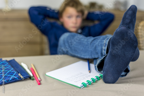 Billede på lærred no homework