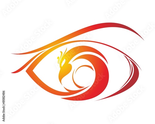 phoebix eye business logo