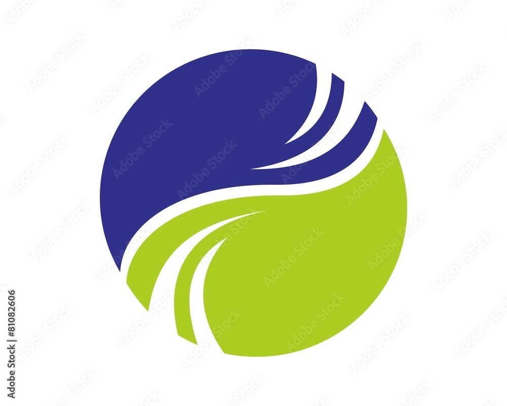 abstract financial accounting logo
