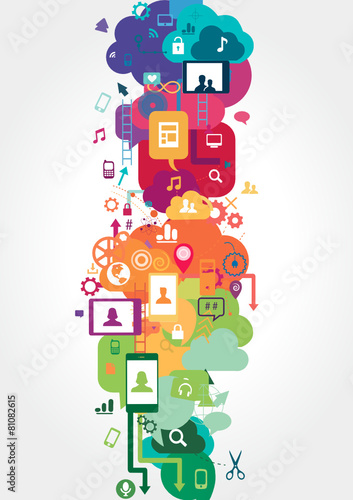 Abstrait internet