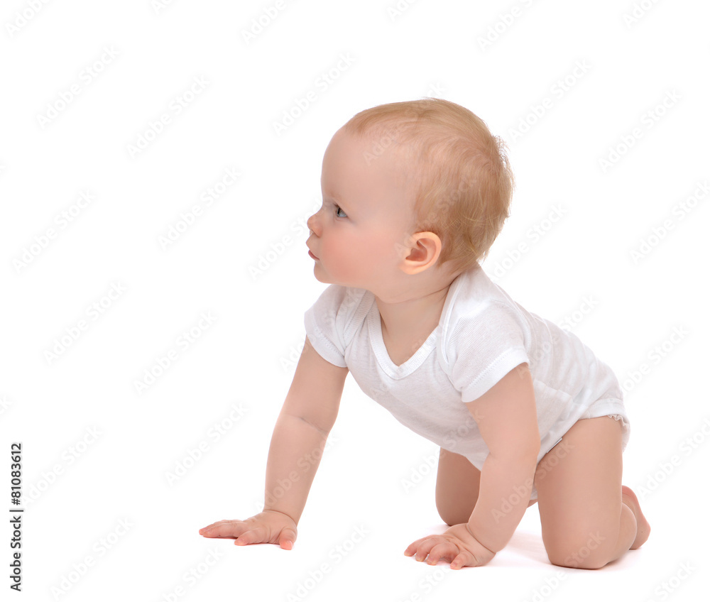 9 month Infant child baby toddler kid crawling 9 month Infant child baby toddler kid crawling
