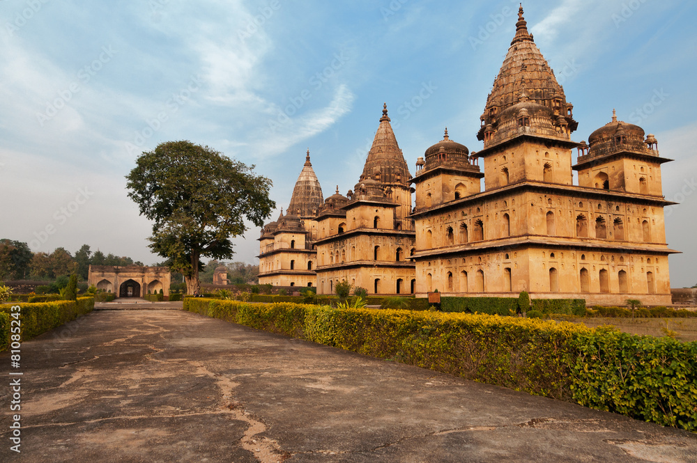 Group of Cenotaphs in Orchha