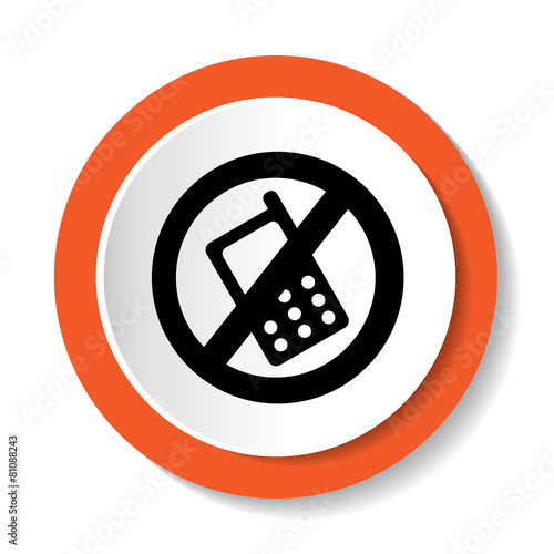 no phone icon no calls sign