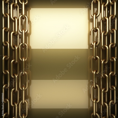 polished golden background