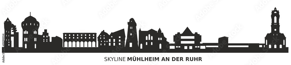 Skyline Mühlheim an der Ruhr