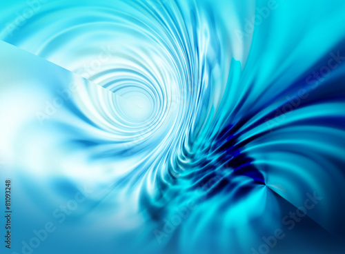 Abstract Blue neon background