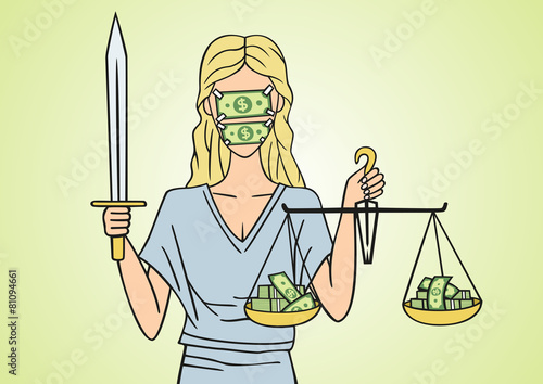 Corrupt justice.