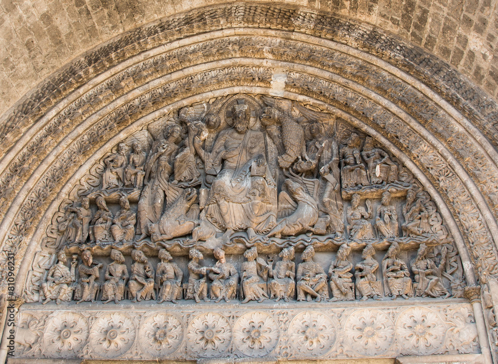 Portail de l'abbaye de Moissac, Tarn et Garonne
