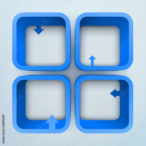 Free Download Abstract 3d vector illustration with place for text - GFXLoad