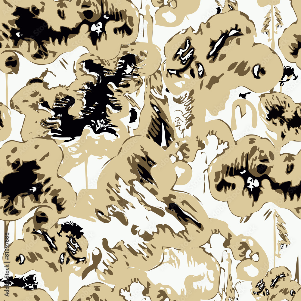 Abstract seamless pattern