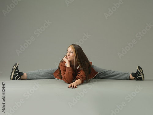 Εκτύπωση καμβά happy freestyle dancer