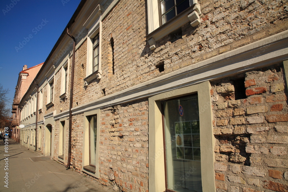 Obraz premium Building in the old town
