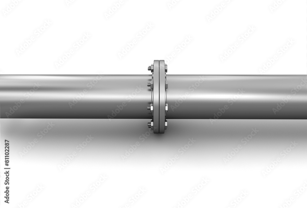 Pipe fitting (clipping path included) Pipe fitting (clipping path included)