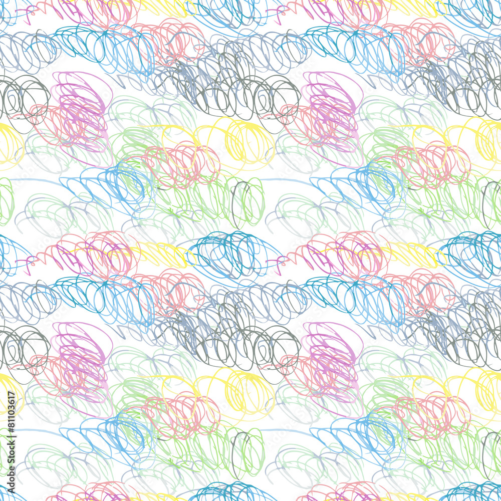 Doodle seamless pencil scribble pattern Doodle seamless pencil scribble pattern