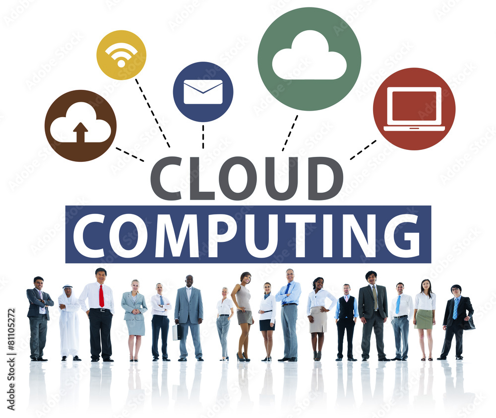 Cloud Computing Network Online Internet Storage Concept Cloud Computing Network Online Internet Storage Concept