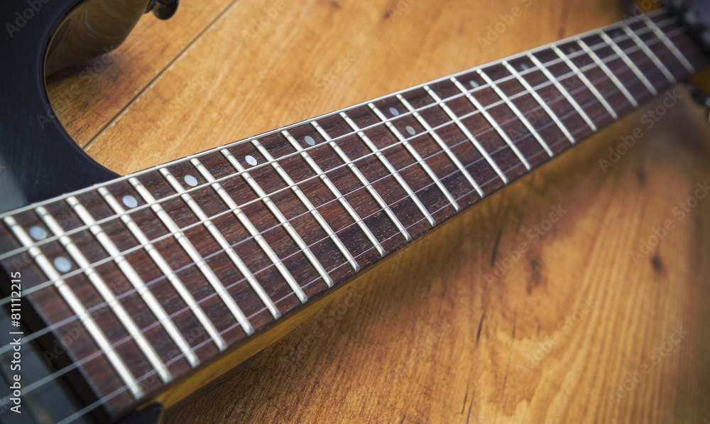 Fototapeta premium Diapasón guitarra