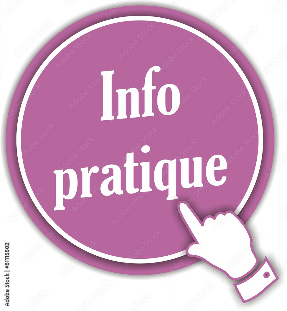 bouton info pratique