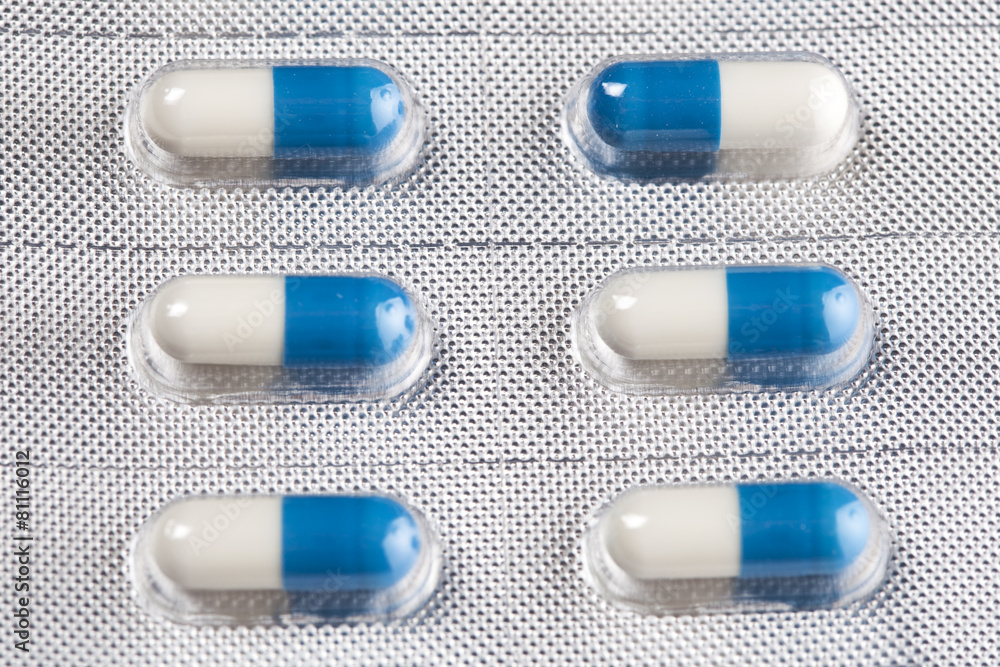pills isolated on a white background pills isolated on a white background