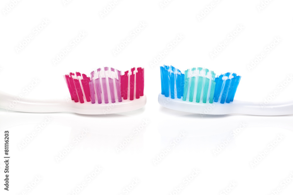 Тooth brush isolated on a white background Тooth brush isolated on a white background