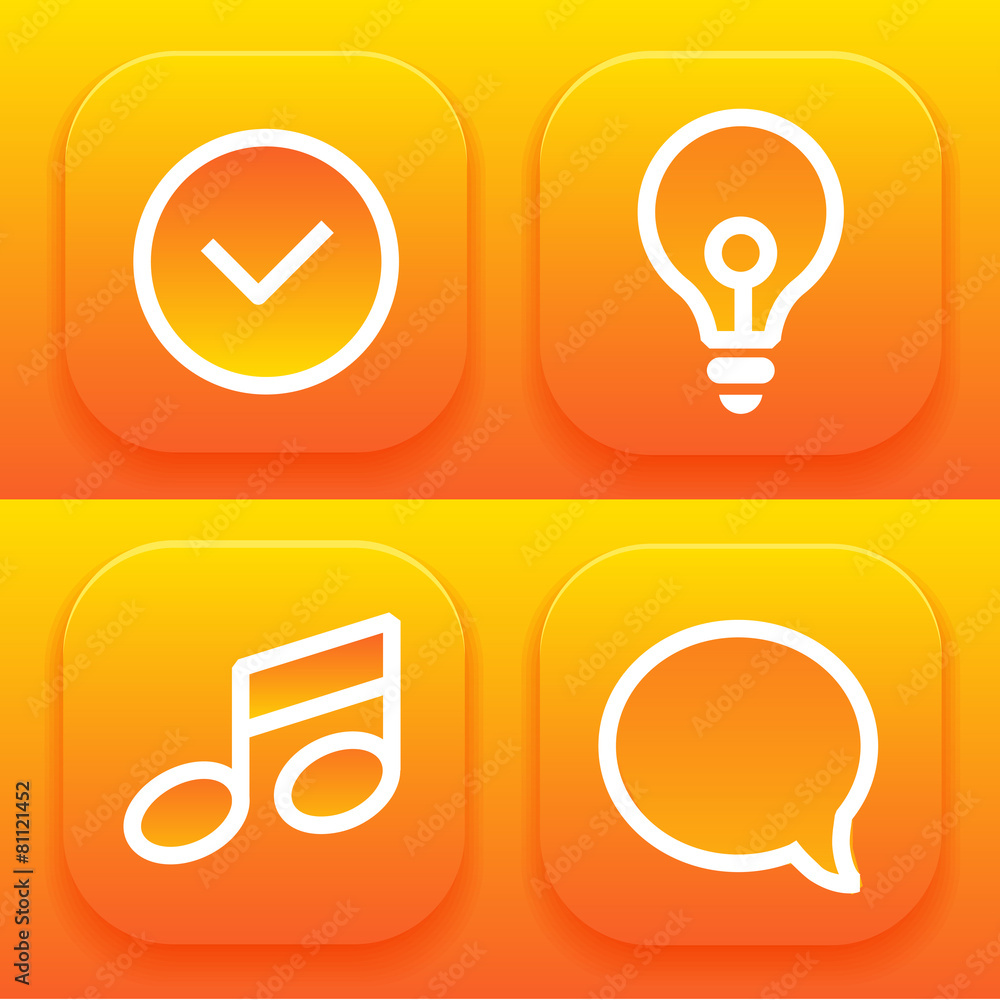 OrangeIconsVectorSet05 OrangeIconsVectorSet05