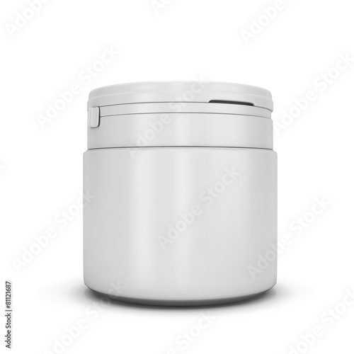 Wallpaper Mural Template white plastic can for products Torontodigital.ca